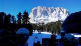 Канацеи входит в горнолыжный курорт Валь-ди-Фасса в Доломитовых Альпах, который в свою очередь входит в систему из 12 горнолыжных долин под названием «Доломиты Суперски»