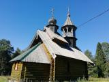 А вот и сам Храм  на месте старой усадьбы В.Д.Поленова