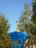 Купол часовни Александра Невского